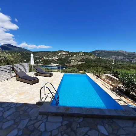 Amantea- Four With Big Pool And Infinity Pool Semesterbostad Syvota